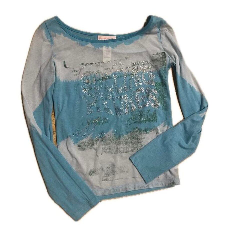 Custo barcelona shimmery thin boatneck